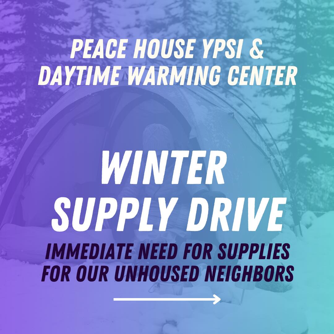 Winter Supply Drive: Immediate needs for our unhoused neighbors